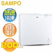 SAMPO 聲寶 ( SRF-202G ) 200公升 定頻臥式冷凍櫃《送基本安裝、舊機回收》