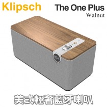 美國 Klipsch ( The One Plus／Walnut ) 美式輕奢無線藍牙喇叭-胡桃木色 -原廠公司貨